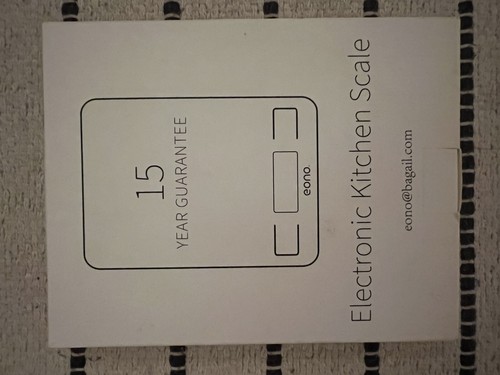 Eono kitchen scale - ,, silver